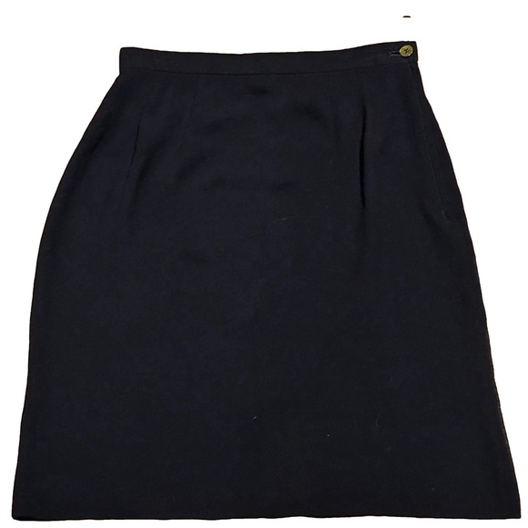 Comme des Garcons Dresses & Skirts - Vintage Comme des Garcons for Bergdorf Goodman Knee-length Skirt Side Zip Size M